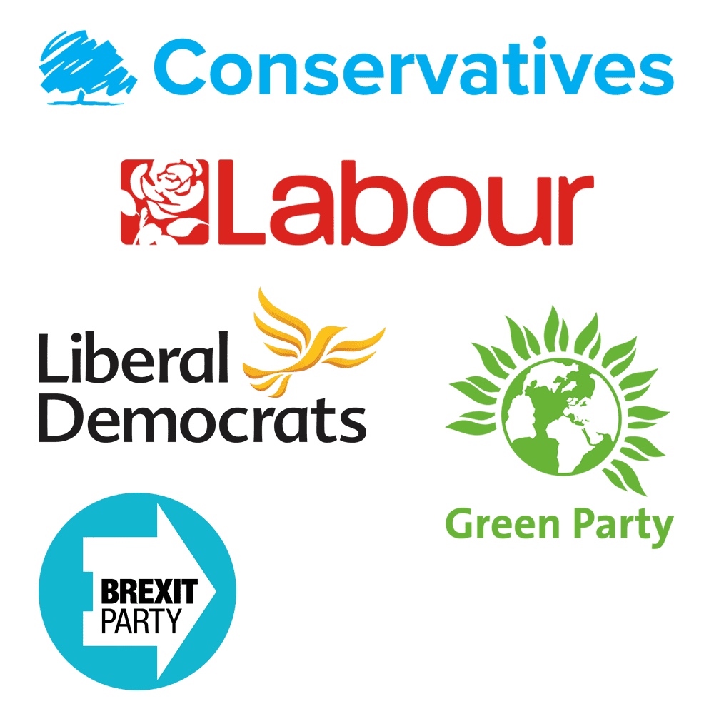 UK Political Party Logos