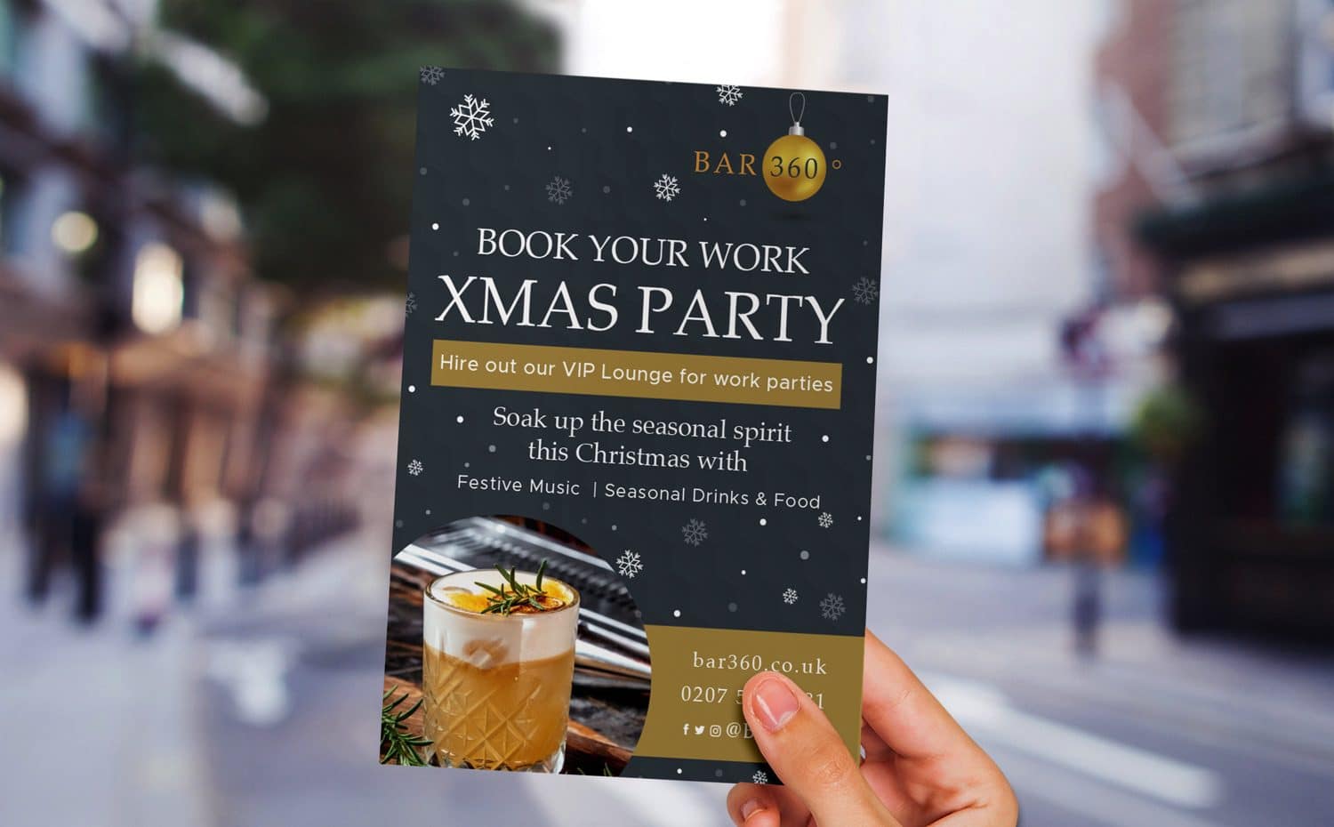 Event Flyers, Leaflets, A5 Trifold