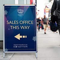 A0 Pavement Sign