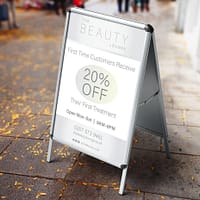 A0 Pavement Sign - Image 6
