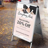 A0 Pavement Sign - Image 5