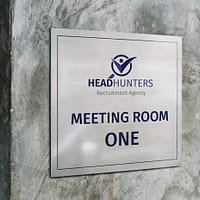 A4 Aluminium Composite Signs