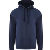 Navy Embroidered Logo Hoodies, Custom Work Hoodies