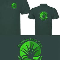 Green Polo Shirts Embroidered, Workwear Polo Shirts