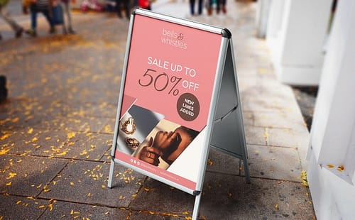 A2 Pavement Sign