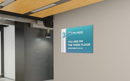 A3 Aluminium Composite Signs