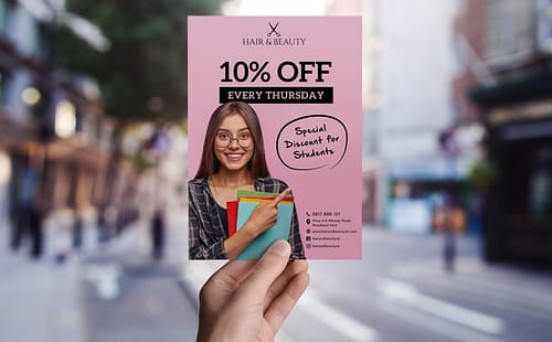 A4 Gloss Flyers Single Sided, A4 Affordable Flyer Printing