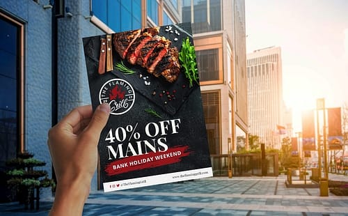 A5 Waterproof Flyers Double Sided