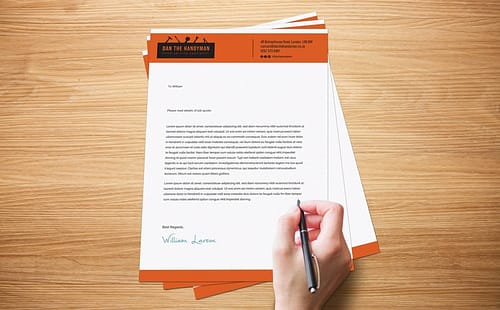A4 Letterheads, 100gsm