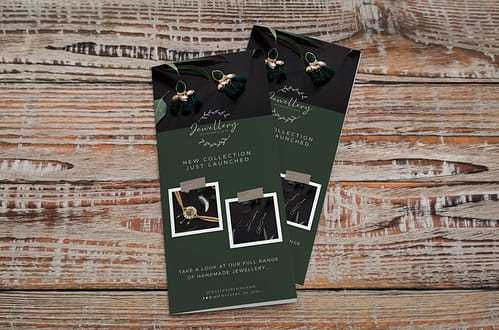 DL Gloss Flyers Double Sided