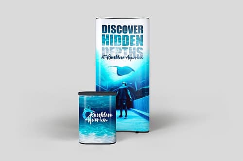 1x3 Pop Up Exhibition Stand
