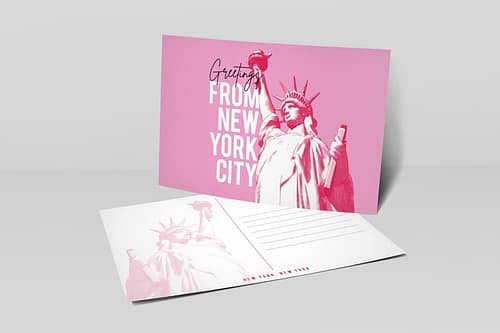 Double Sided A6 Postcard