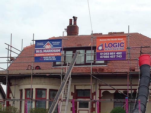 Double Sided Scaffolding Banners
