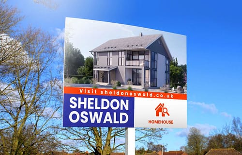 Estate Agent Board Printing