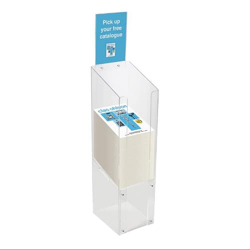 A4 Acrylic Dump Bin