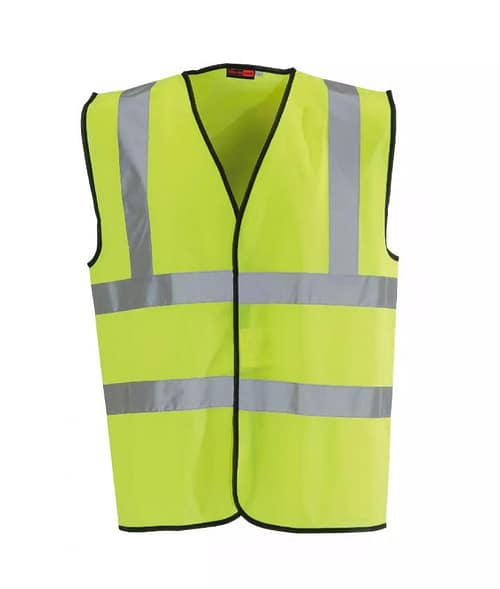 Yellow Hi Viz Vest, Hi-Viz Vest Yellow